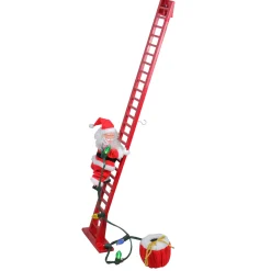 Outlet Mr Christmas Animated and Musical Climbing Santa with Light Strand People