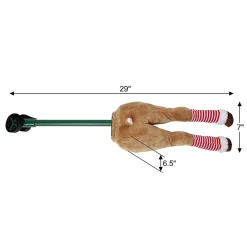 Discount Animated Kicking Reindeer Legs Tree Decoration People