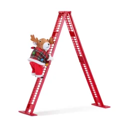 Mini Super Climbing Reindeer Decoration People
