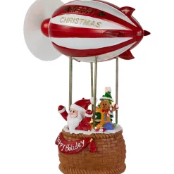 Online Musical and Animated Blimp and Santa Christmas Decoration - 8.5