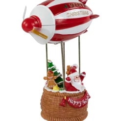 Online Musical and Animated Blimp and Santa Christmas Decoration - 8.5