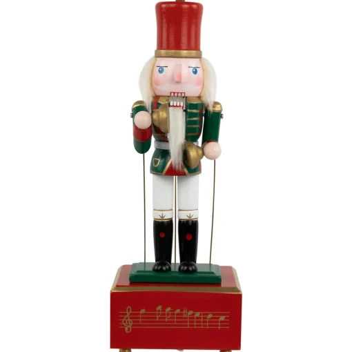 Hot Musical and Animated Cymbalist Christmas Nutcracker - 12" Nutcrackers