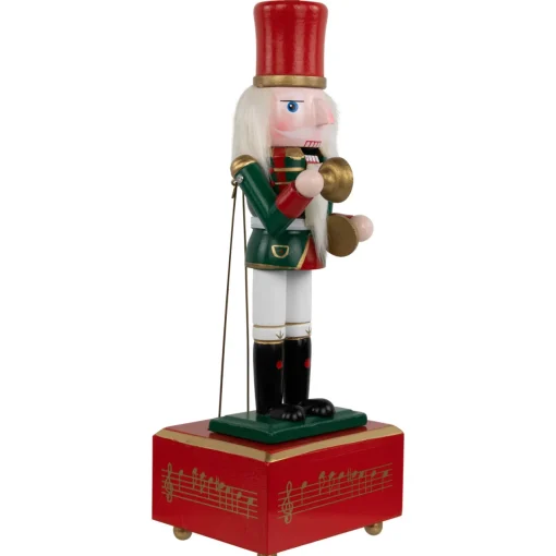 Hot Musical and Animated Cymbalist Christmas Nutcracker - 12" Nutcrackers