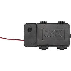 Clearance Musical Lighted Red Bells Christmas Decorations - 6.5