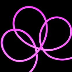 Discount Neon Style LED Commercial Grade Christmas Rope Lights -18’ - Purple Rope & Tape