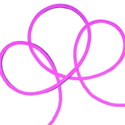 Discount Neon Style LED Commercial Grade Christmas Rope Lights -18’ - Purple Rope & Tape