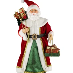 Nordic Style Santa Claus with Gifts Christmas Figure - 24" Santa Claus