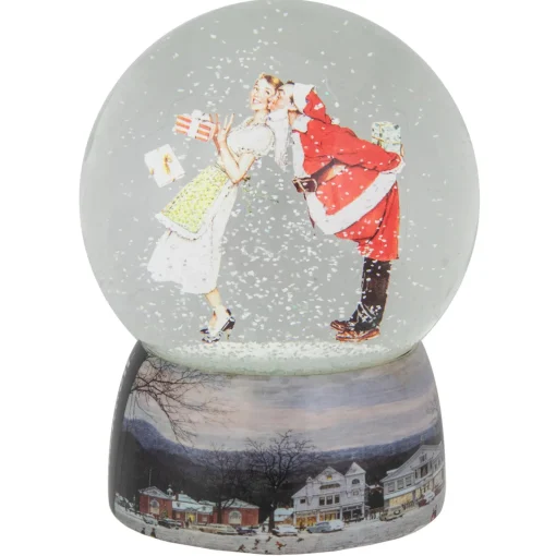 Outlet Norman Rockwell "Christmas Surprise" Snow Globe - 6.5" Snow Globes