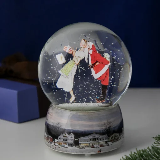 Outlet Norman Rockwell "Christmas Surprise" Snow Globe - 6.5" Snow Globes
