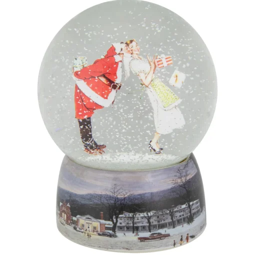 Outlet Norman Rockwell "Christmas Surprise" Snow Globe - 6.5" Snow Globes