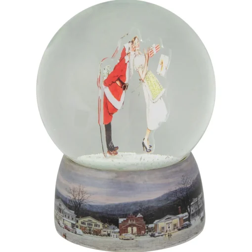 Outlet Norman Rockwell "Christmas Surprise" Snow Globe - 6.5" Snow Globes