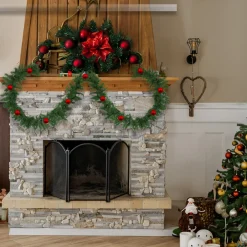 New Northern Pine Commercial Christmas Garland - 50' x 10