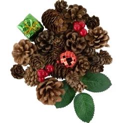Online Ornament, Berries and Pinecones Christmas Decorations - 6