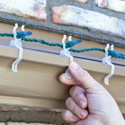 Outlet Outdoor Universal Christmas Light Clips - Clear - Set of 150 Accessories
