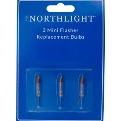 Online Pack of 3 Clear Flasher Christmas Replacement Bulbs, 3.5 Volts Replacement Bulbs