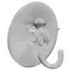 Sale Pack of 2 Clear Large Hanging Christmas Suction Cup Hooks 2.5" Storage
