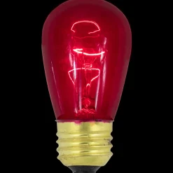 New Pack of 25 Incandescent S14 Purple Christmas Replacement Bulbs Replacement Bulbs