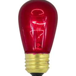 New Pack of 25 Incandescent S14 Purple Christmas Replacement Bulbs Replacement Bulbs