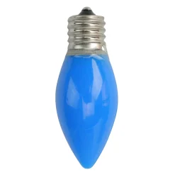 Hot Pack of 4 Opaque Blue C9 Christmas Replacement Bulbs Replacement Bulbs