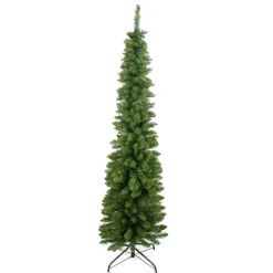 Hot Pencil Pine Artificial Christmas Tree - 6' - Unlit Unlit