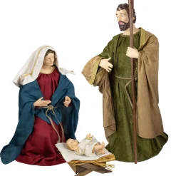 3-Piece Holy Family Nativity Christmas Figurine Set - 36" Nativity