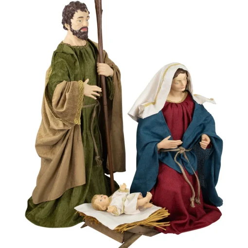 3-Piece Holy Family Nativity Christmas Figurine Set - 36" Nativity