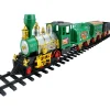 Best 20-Piece Lighted and Animated Classic Christmas Train Set with Sound Trains