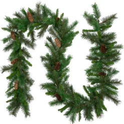 Best Pine and Pine Cones Artificial Christmas Garland - 9' x 12" - Unlit Unlit