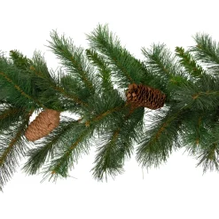 Best Pine and Pine Cones Artificial Christmas Garland - 9' x 12