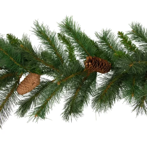 Best Pine and Pine Cones Artificial Christmas Garland - 9' x 12" - Unlit Unlit
