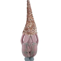 Clearance Plaid Christmas Gnome with Sequin Hat - 24