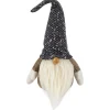 Outlet Plush Gnome with Wooden Nose Christmas Figure - 11" - Brown Gnomes
