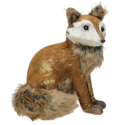 Discount Plush Sitting Fox Figure Animal Decoration - 10.25" Animals