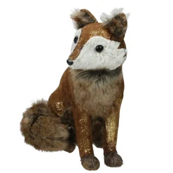 Discount Plush Sitting Fox Figure Animal Decoration - 10.25" Animals