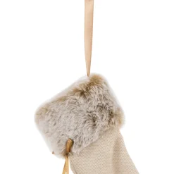 Discount Plush Stockings Christmas Ornaments - 7.5