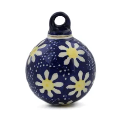 New Polmedia Polish Pottery Christmas Ball Ornament 3