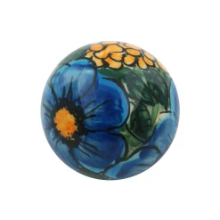 Hot Christmas Ball Ornament 3" Corn In The Blue Collectibles