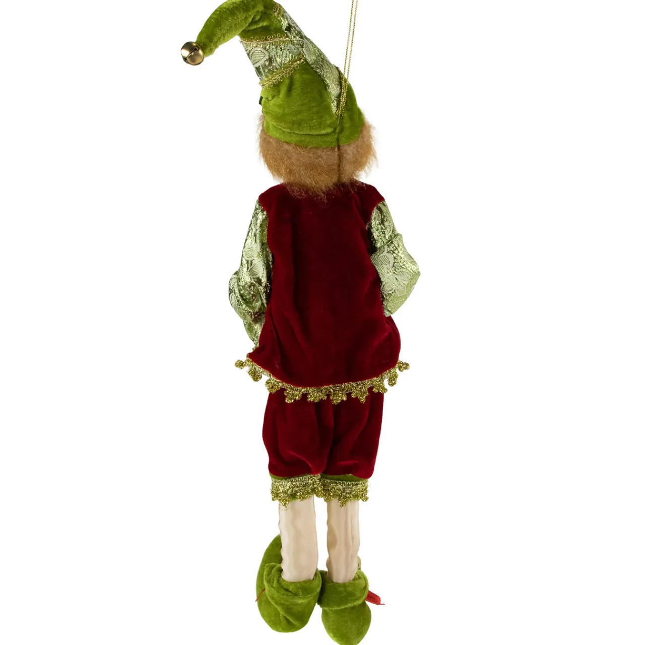 Outlet Poseable Whimsical Elf Christmas Figurine - 18" Elves & Fairies