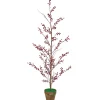 Discount Potted Berry Artificial Christmas Twig Tree - Unlit - 4' Potted