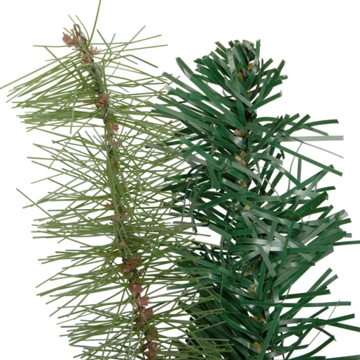 Online Pre-Decorated Ornaments and Pinecones Artificial Christmas Garland - 7' x 14" - Unlit Unlit