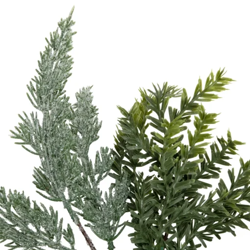Online Pre-Decorated Ornaments and Pinecones Artificial Christmas Garland - 7' x 14" - Unlit Unlit