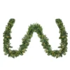 Pre-Lit Ashcroft Cashmere Pine Commercial Christmas Garland - 50' x 14" - Clear LED Lights Commercial