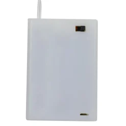 Hot Pre-Lit Battery Operated White Pine Christmas Wreath - 24