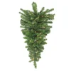 Outlet Pre-Lit Canadian Pine Artificial Christmas Teardrop Door Swag - 30" - Clear Lights Pre-Lit Swaga