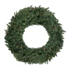 New Pre-Lit Commercial Canadian Pine Artificial Christmas Wreath - 5' - Multi Lights Commercial