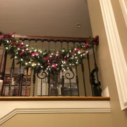 Best Pre-Lit Eastern Pine Artificial Christmas Swag - 60