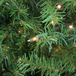 New Pre-Lit Full Northern Pine Artificial Commercial Christmas Tree - 14' - Clear Lights Commercial
