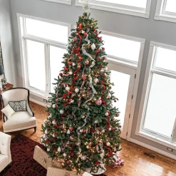 Pre-Lit Full Northern Pine Commercial Artificial Christmas Tree - 14' - Multi-Color Lights Pre-Lit