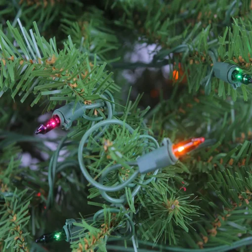 Pre-Lit Full Northern Pine Commercial Artificial Christmas Tree - 14' - Multi-Color Lights Pre-Lit