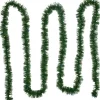 Pre-Lit LED Battery Operated Pine Artificial Christmas Garland - 18' - Multicolor Lights Pre Lit